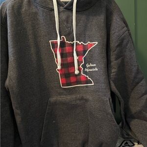 Gray Minnesota Hoodie